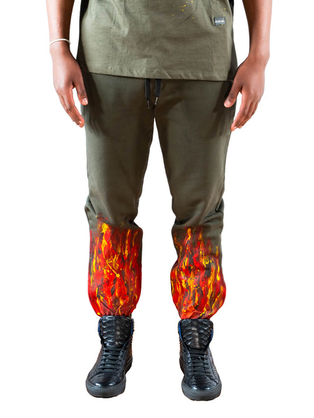 PANTALONE TUTA IN FELPA FIAMME - Forum boutiques
