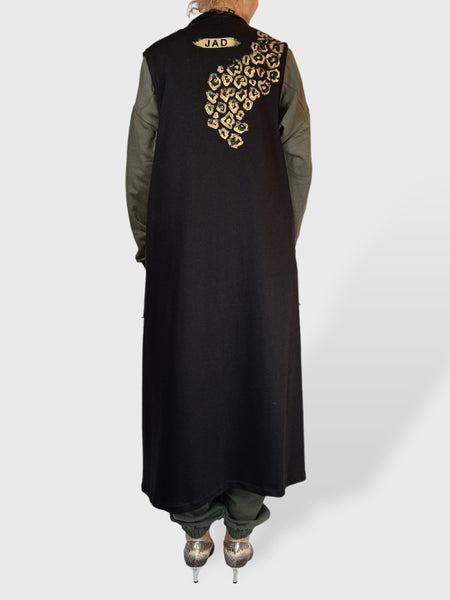 GILET LUNGO DIPINTO