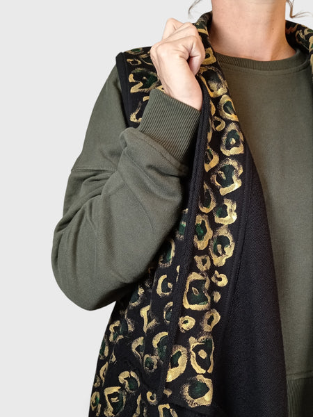 GILET LUNGO DIPINTO