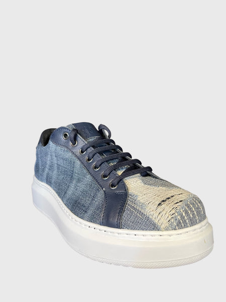 Sneakers Jad Custom Tailoring Lazise in Denim Recycled - Forum boutiques
