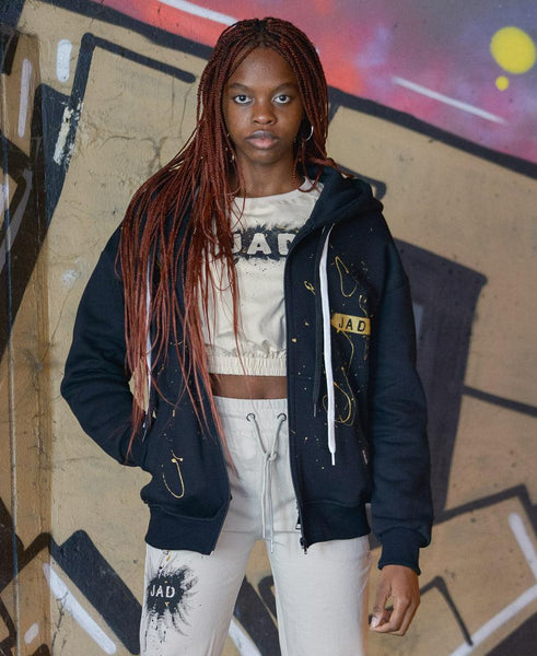 FELPA CROPPED HAND PAINTED JAD - Forum boutiques