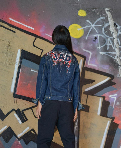 GIACCA JEANS DIPINTA A MANO - Forum boutiques