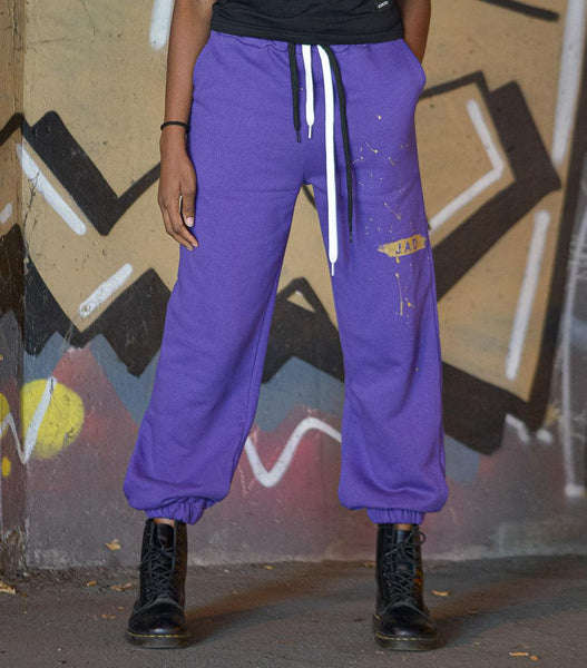 PANTALONE TUTA IN FELPA HAND PAINTED - Forum boutiques
