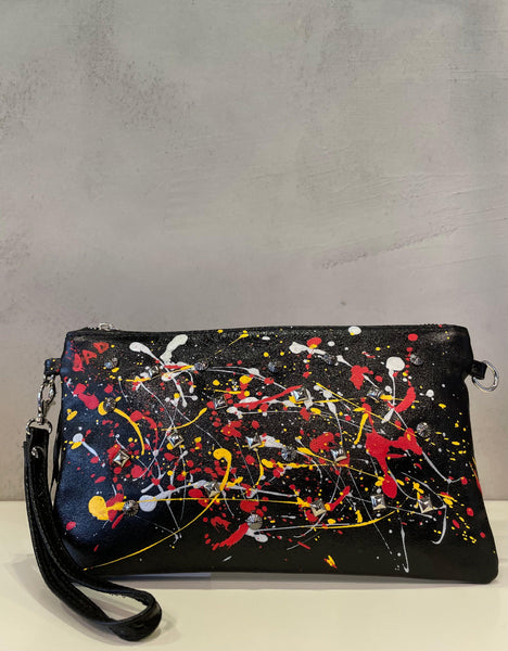 Pochette in pelle JAD dipinta a mano - Forum boutiques