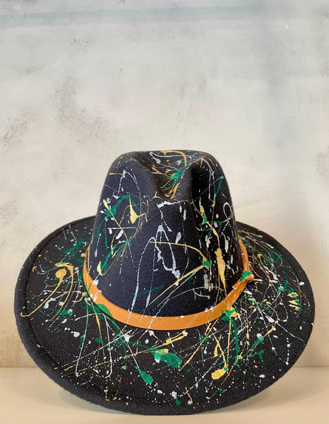 Cappello in panno JAD dipinto a mano - Forum boutiques